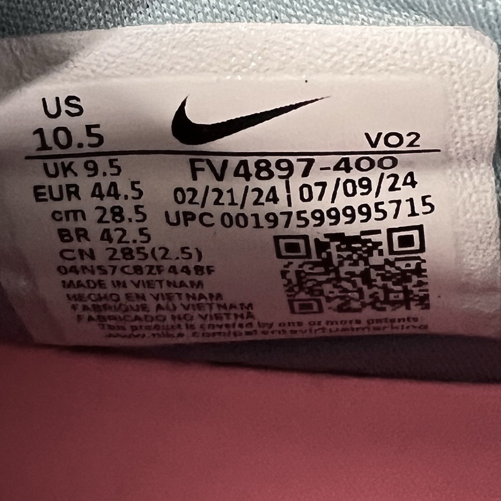 Nike Air Zoom Infinity Tour Next 2 Golf Gore Tex Denim FV4897 400 Men's Sz 10.5 - Picture 10 of 10